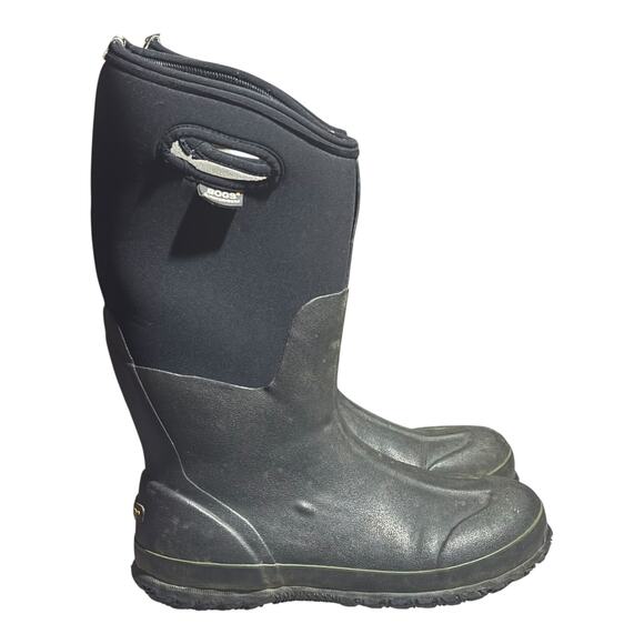 Bogs Shoes - Bogs Classic High Handles Black Waterproof Insulated Boots Women's Size 10 -40